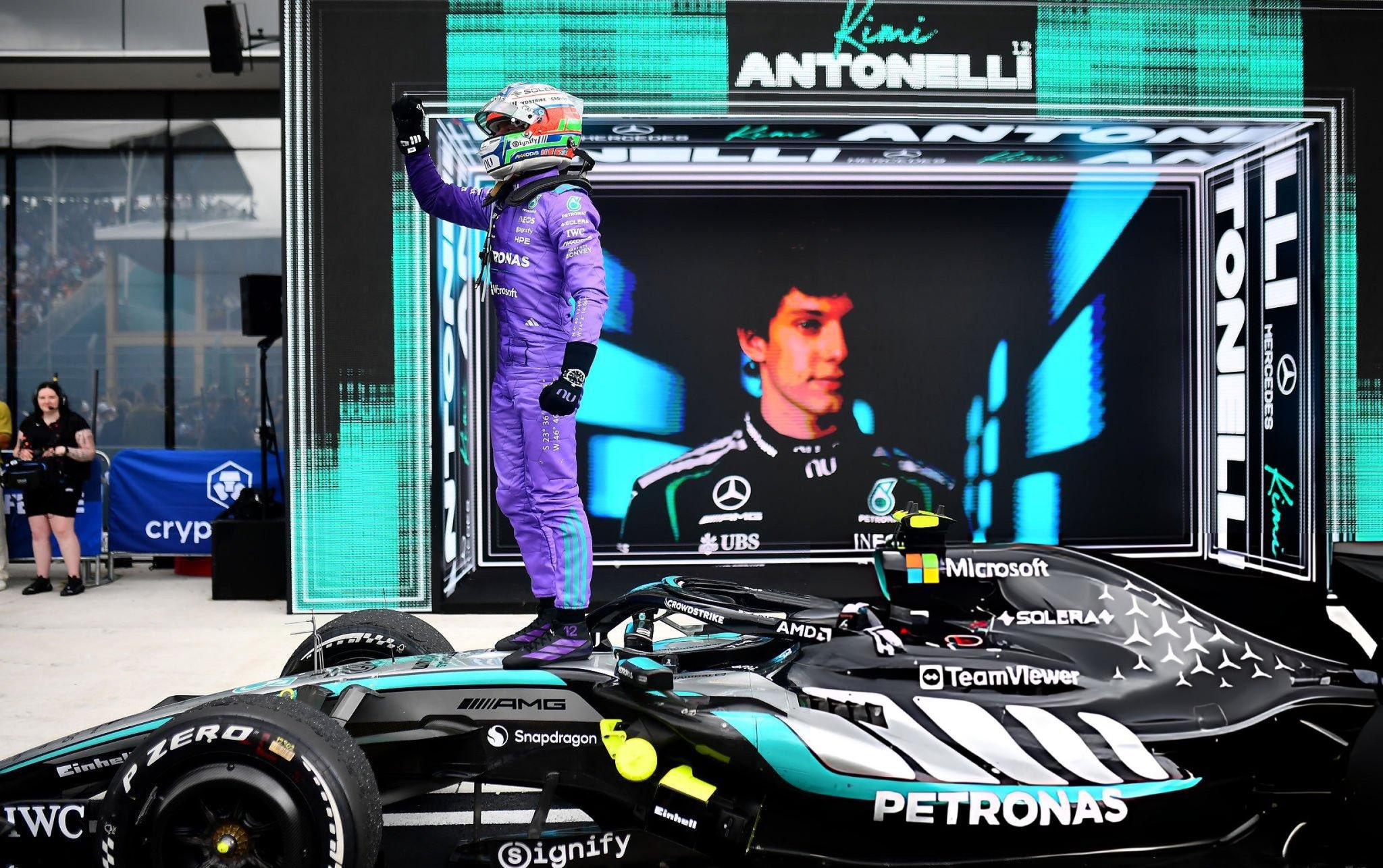 MIAMI'DE ANTONELLI FIRTINASI: GENÇ PILOT BU SEZON ÜST ÜSTE ÜÇÜNCÜ KEZ YARIŞ KAZANDI!